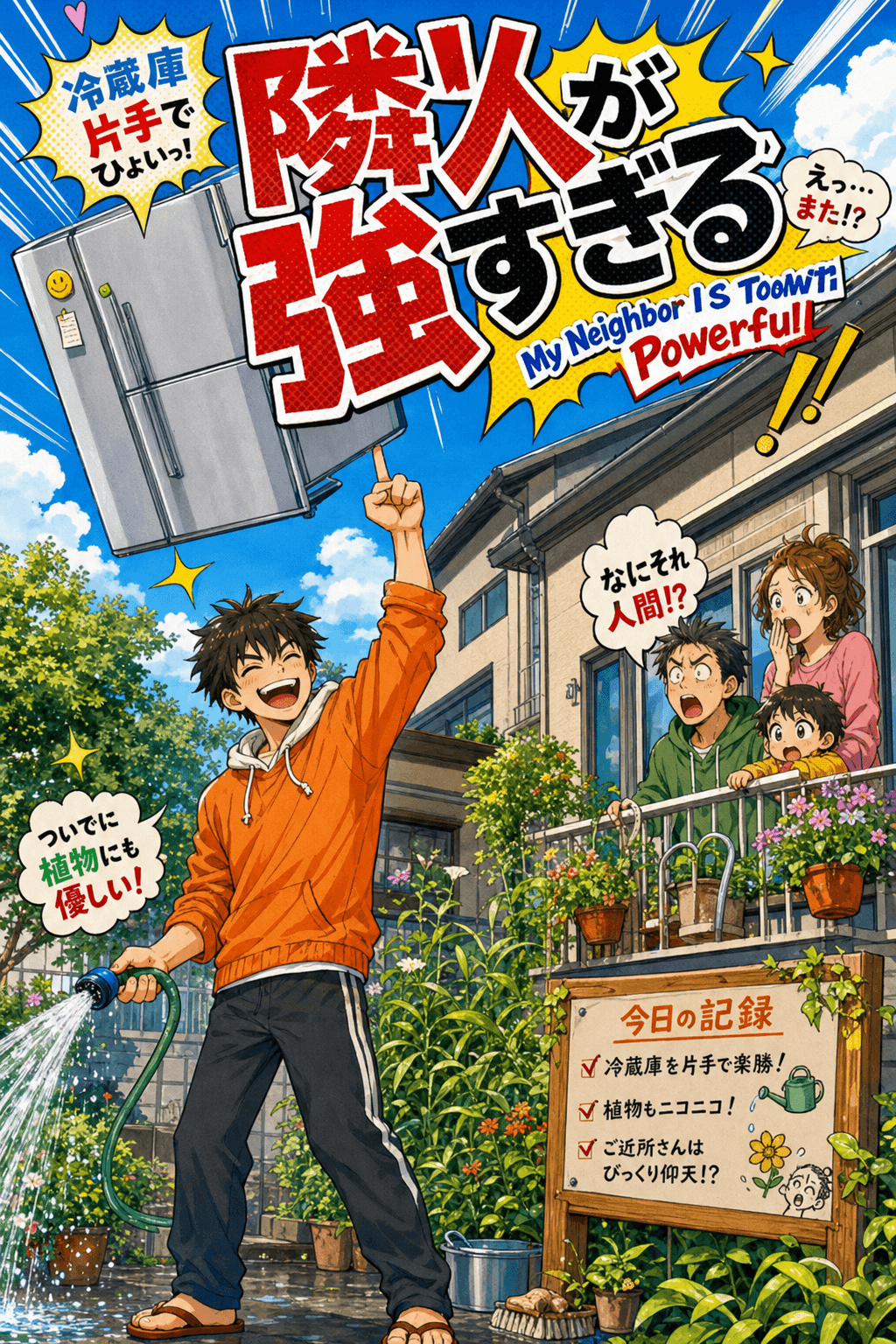 My Neighbor Is Too Powerful cover