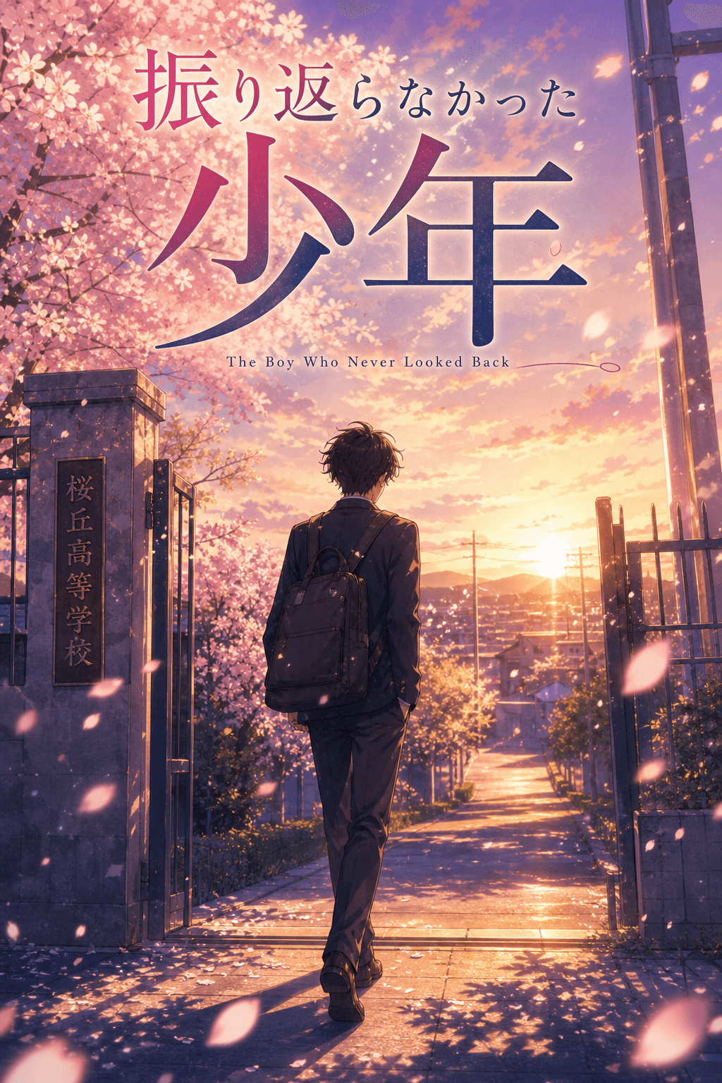 The Boy Who Never Looked Back cover