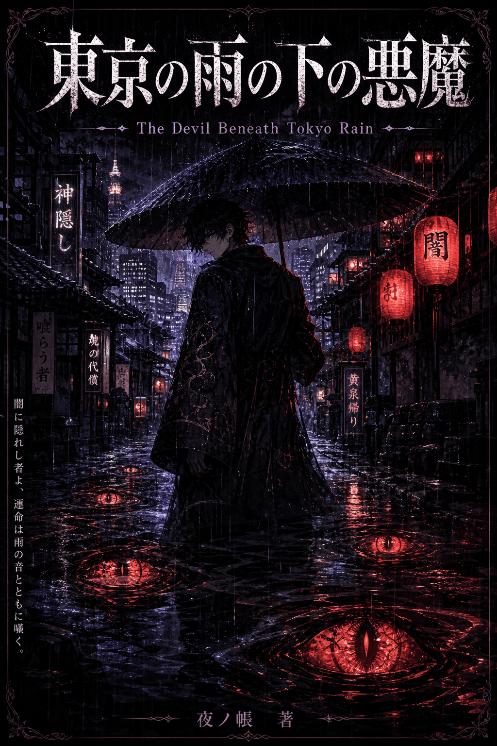 The Devil Beneath Tokyo Rain cover