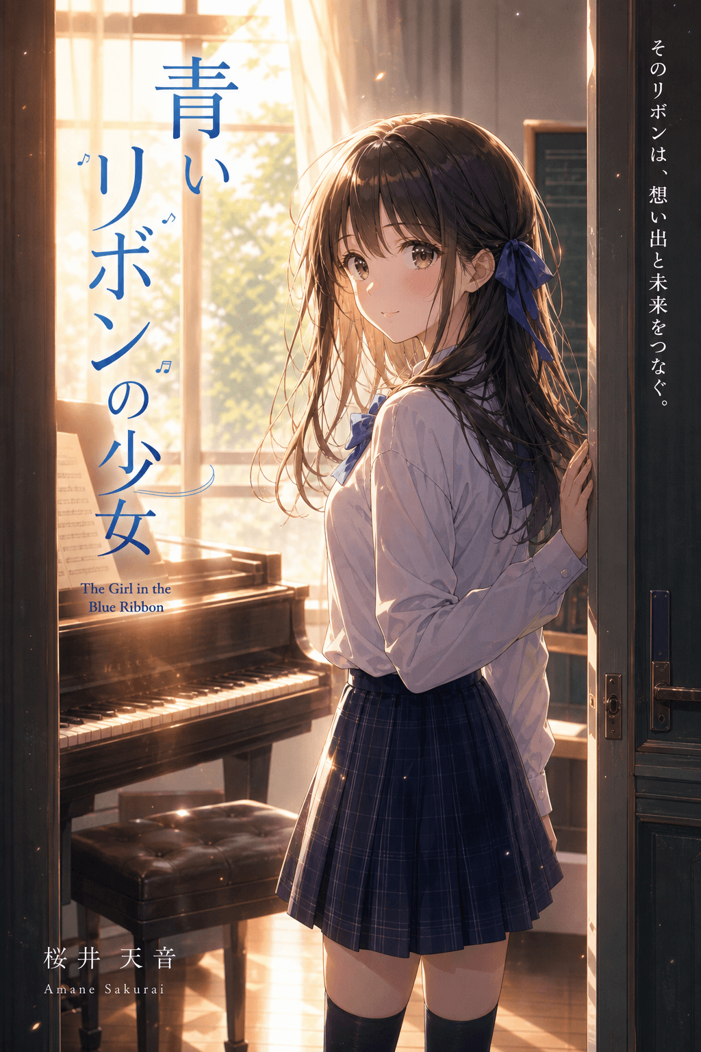 The Girl in the Blue Ribbon cover