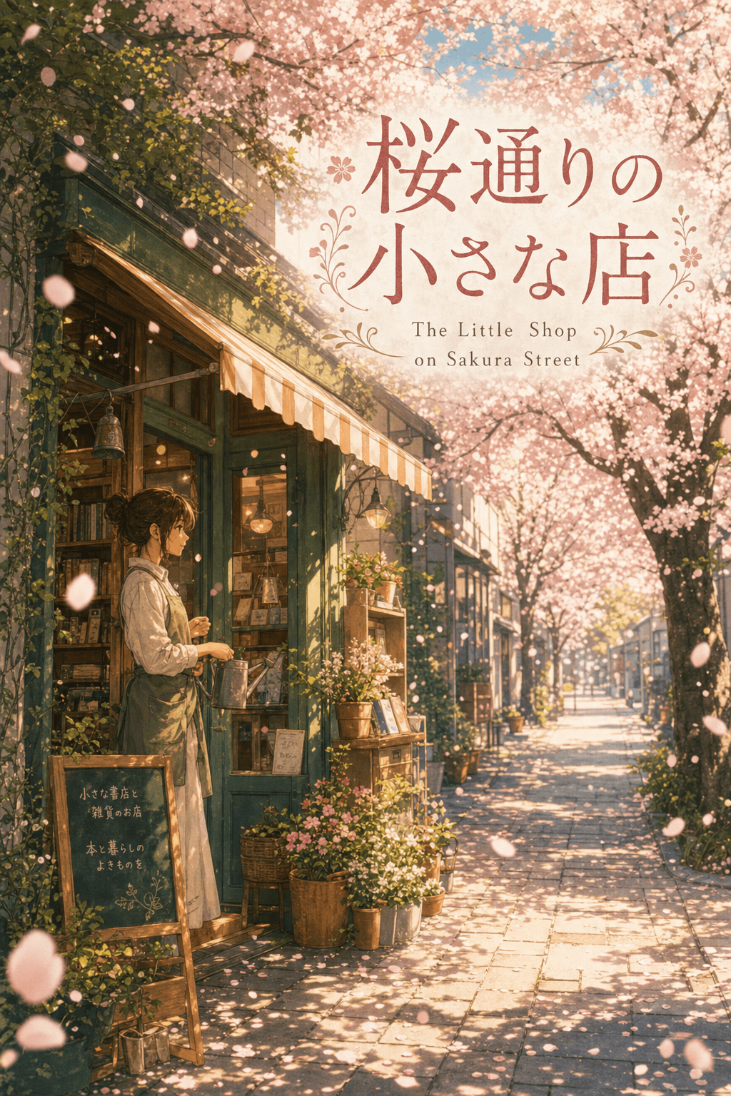The Little Shop on Sakura Street cover