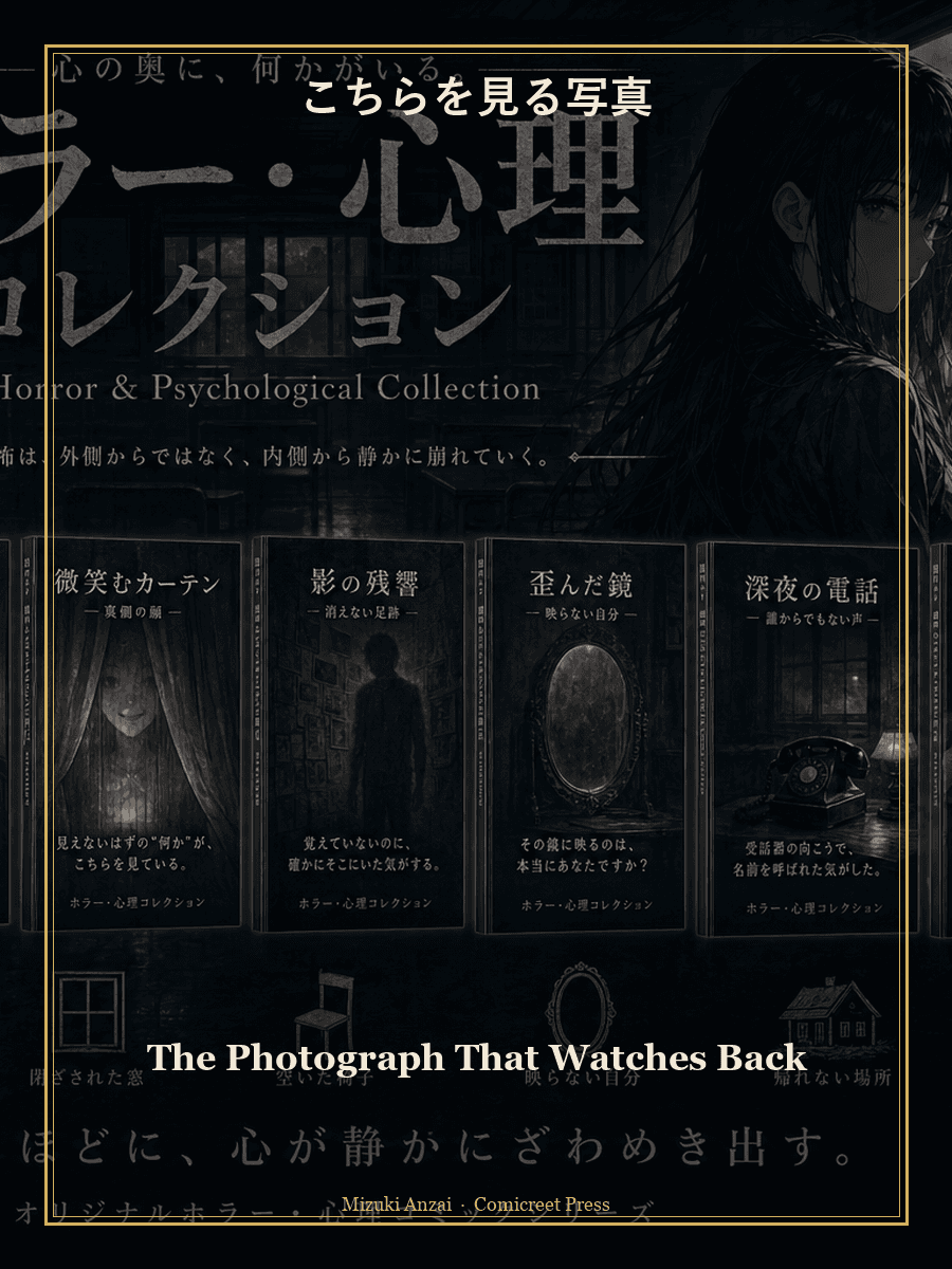 The Photograph That Watches Back cover
