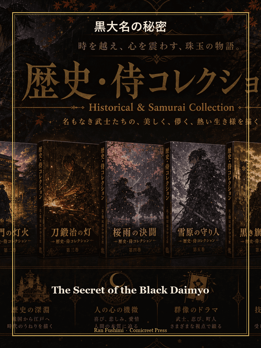 The Secret of the Black Daimyo cover